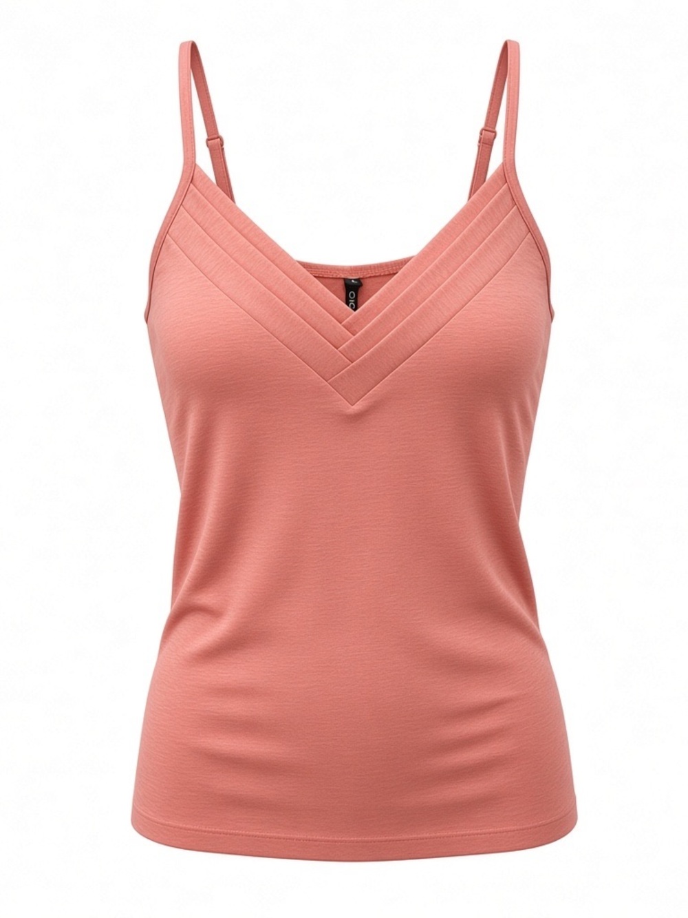 Women's V-Neck Cami Tank Top - Dusty Pink